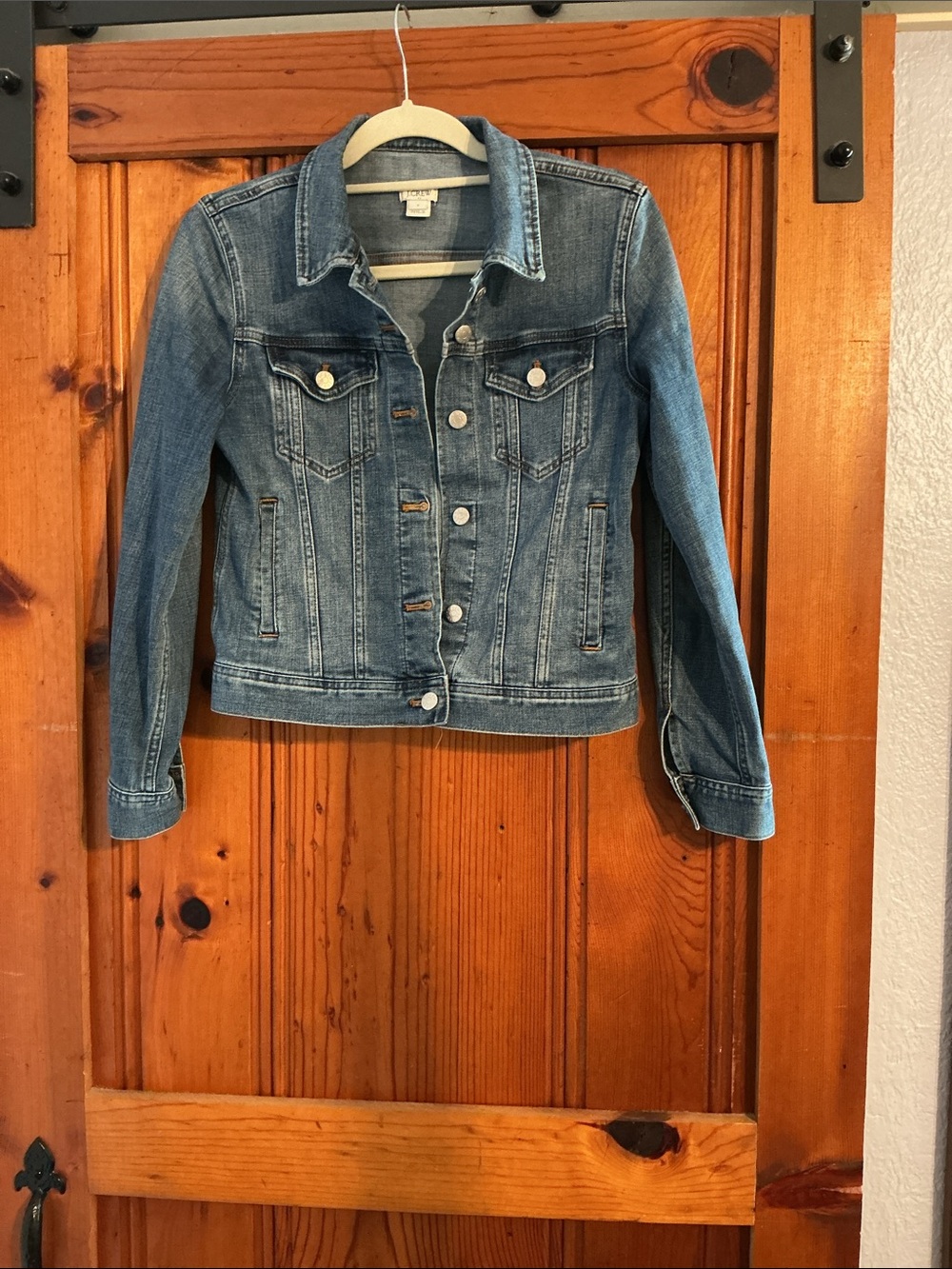 J. Crew Medium Wash Blue Denim Jacket